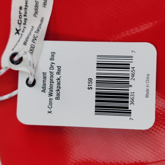 NWT ADAMANT X-Core Waterproof Dry bag Backpack 500D PVC Tarpaulin - Picture 10 of 15